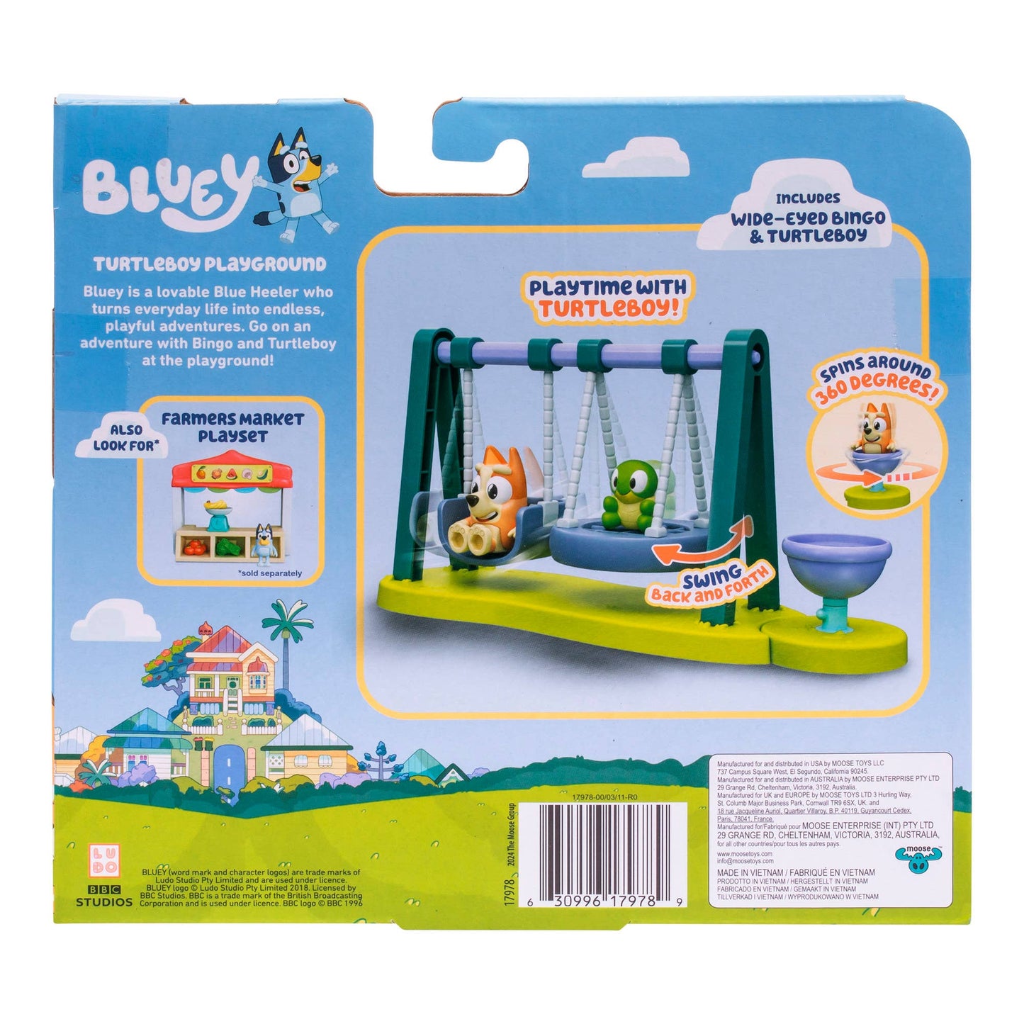 Bluey Mini-Figure Playsets