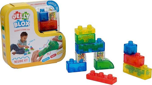 Jelly Blox Newbie Kit - Tactile, Sensory Play for Ages 2+