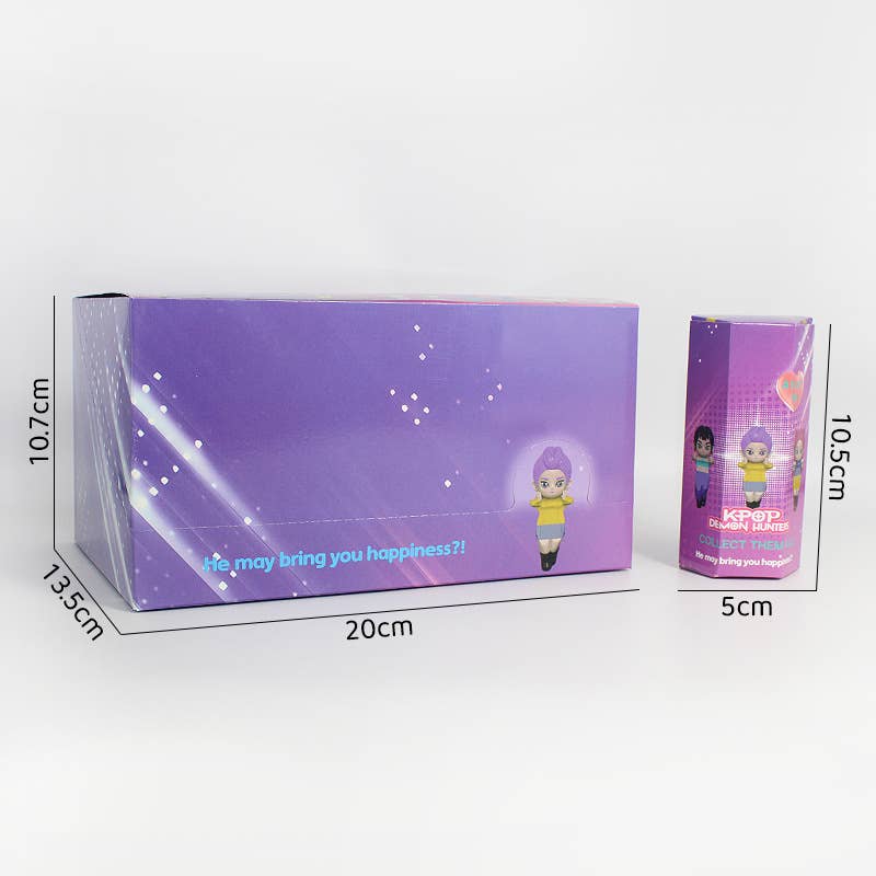Kpop Demon Hunters Computer Monitor Decor blind box-12unit