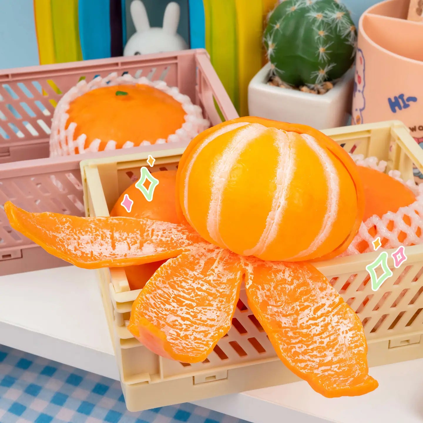 Tangerine Cutie Squishy toy