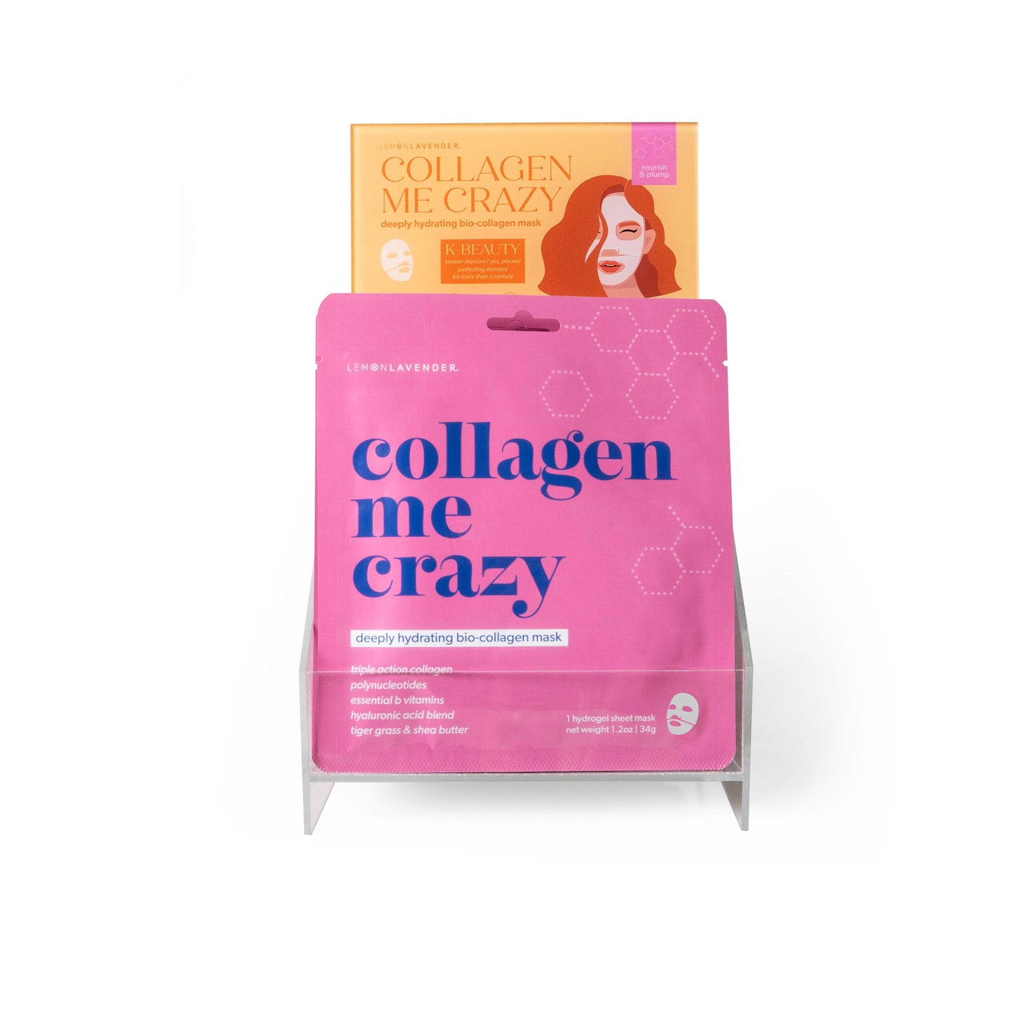 Lemon Lavender Collagen Me Crazy Bio-Collagen Face Mask
