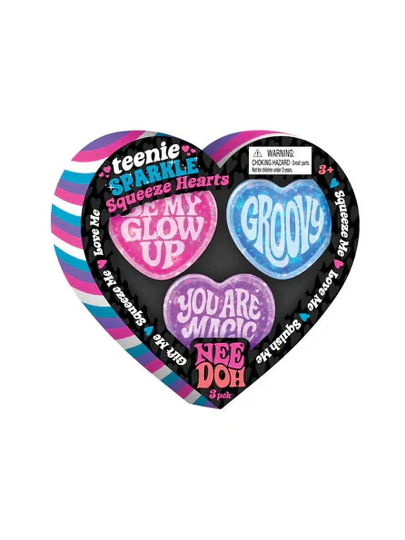 Sparkle Hearts Teenie Needoh