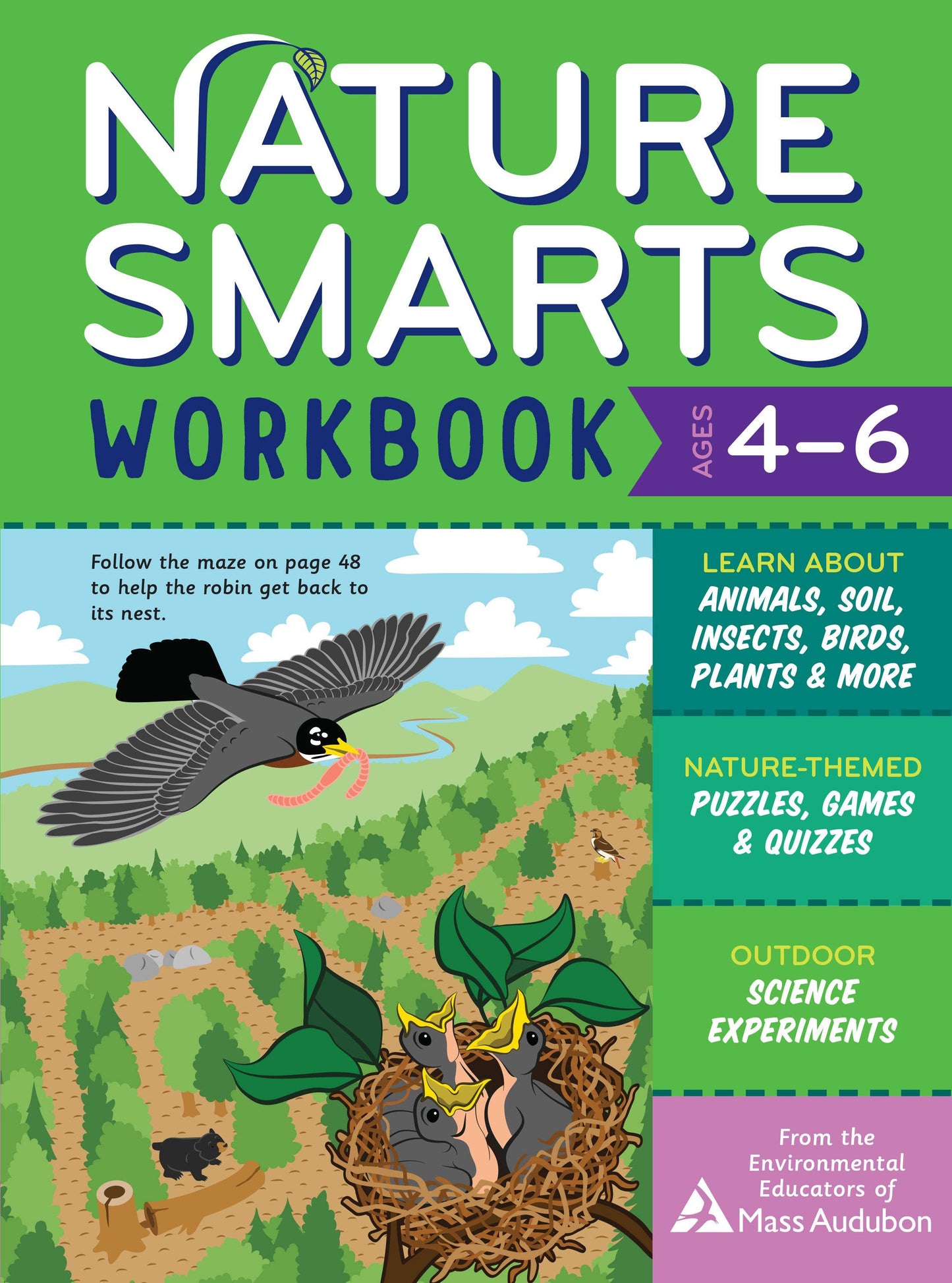 Nature Smarts Workbook, Ages 4—6