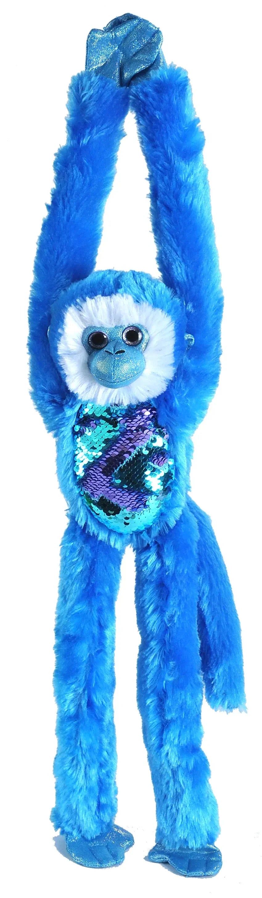 Sequin Blue Monkey