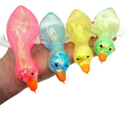 Glitter Sugar Squishy Goose