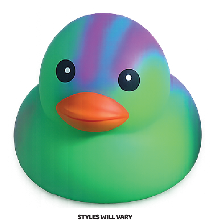 Fun Doh MEGA 5" Squishy Tie Dye Duck Toy Variety - 8/Display