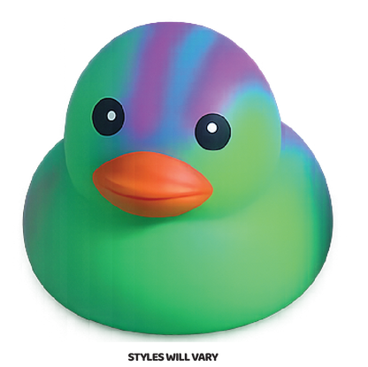 Fun Doh MEGA 5" Squishy Tie Dye Duck Toy Variety - 8/Display