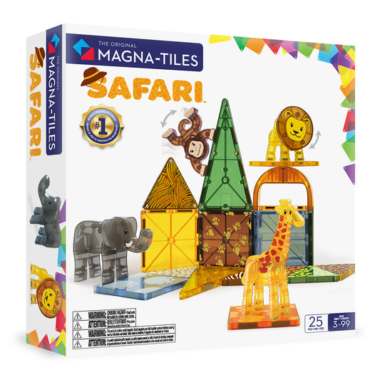 Magnatiles Safari Animals 25 piece set