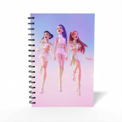 Kpop Demon Hunters coil notebook