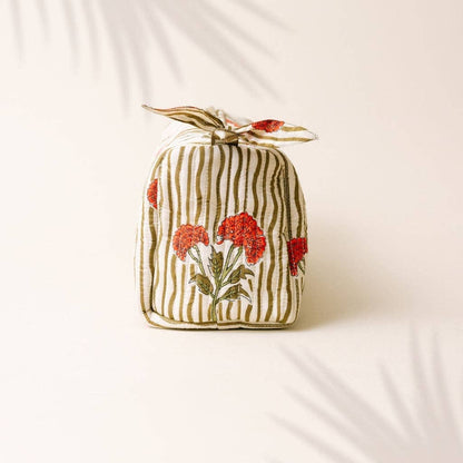 Large Wavy Stripe Pouch