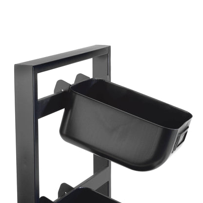 6 Metal Bin Tabletop Display