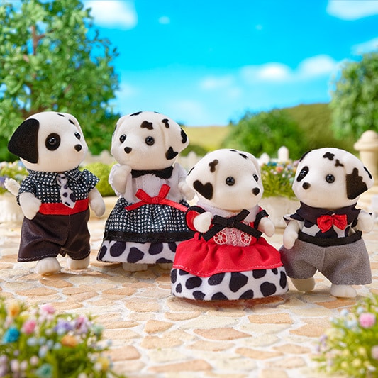 Calico Critters Dalmatian Family