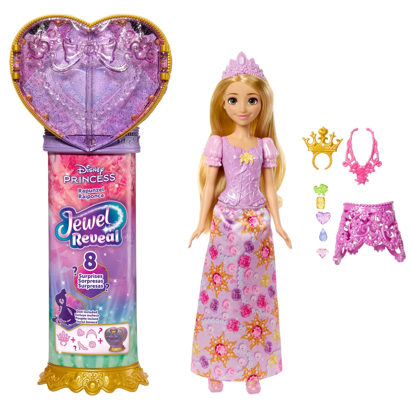 Disney Princess Jewel Reveal Fashion Doll Assortment