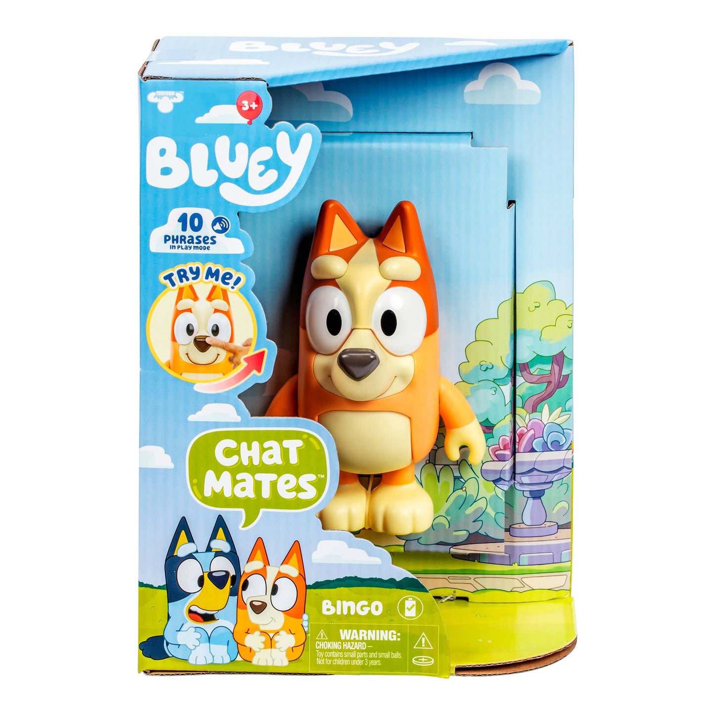 Bluey Chat Mates Figure Set