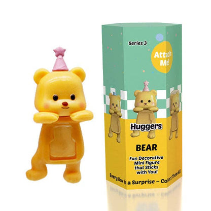 Bear Huggers: The Phone Hugging Animals Collectable Figurine Blind Bag (1pc)