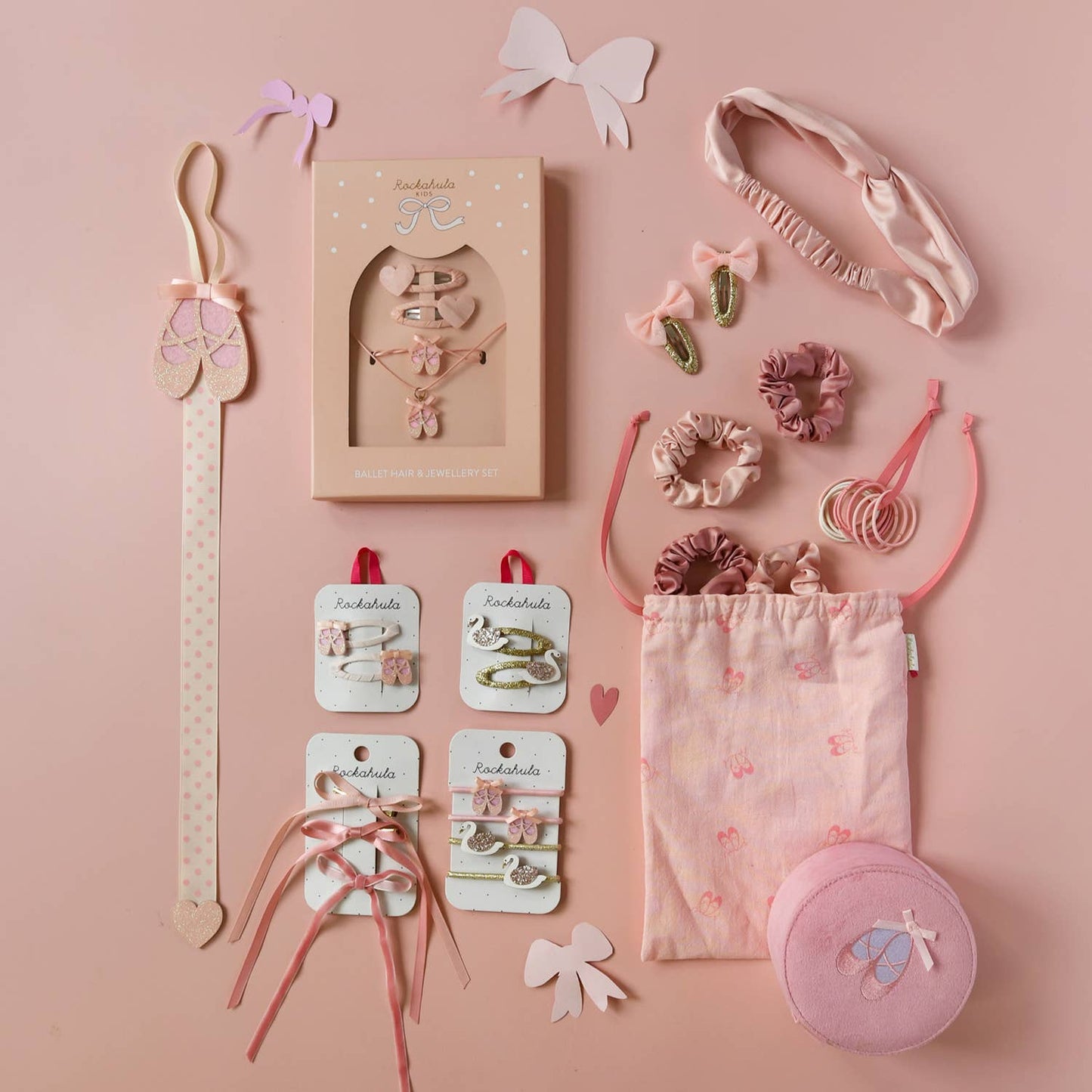 Very Cutesy Long Bow Clips