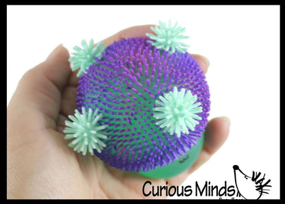Mushroom Sugar Puffer Ball Squishy