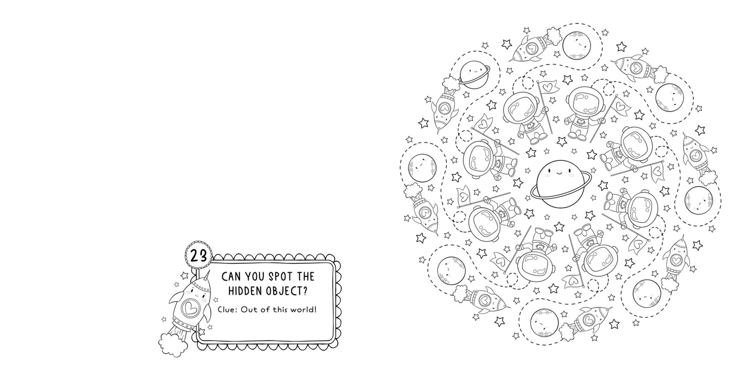Cute Mandalas Coloring Book