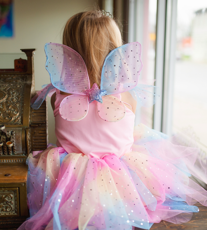 Rainbow Fairy Dress & Wings 5/6