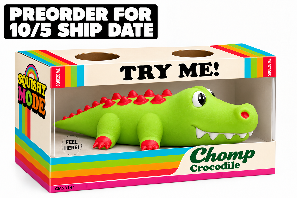 Squishy Mode Jumbo ‘Chomp’ Crocodile Sensory Toys