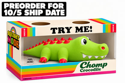 Squishy Mode Jumbo ‘Chomp’ Crocodile Sensory Toys