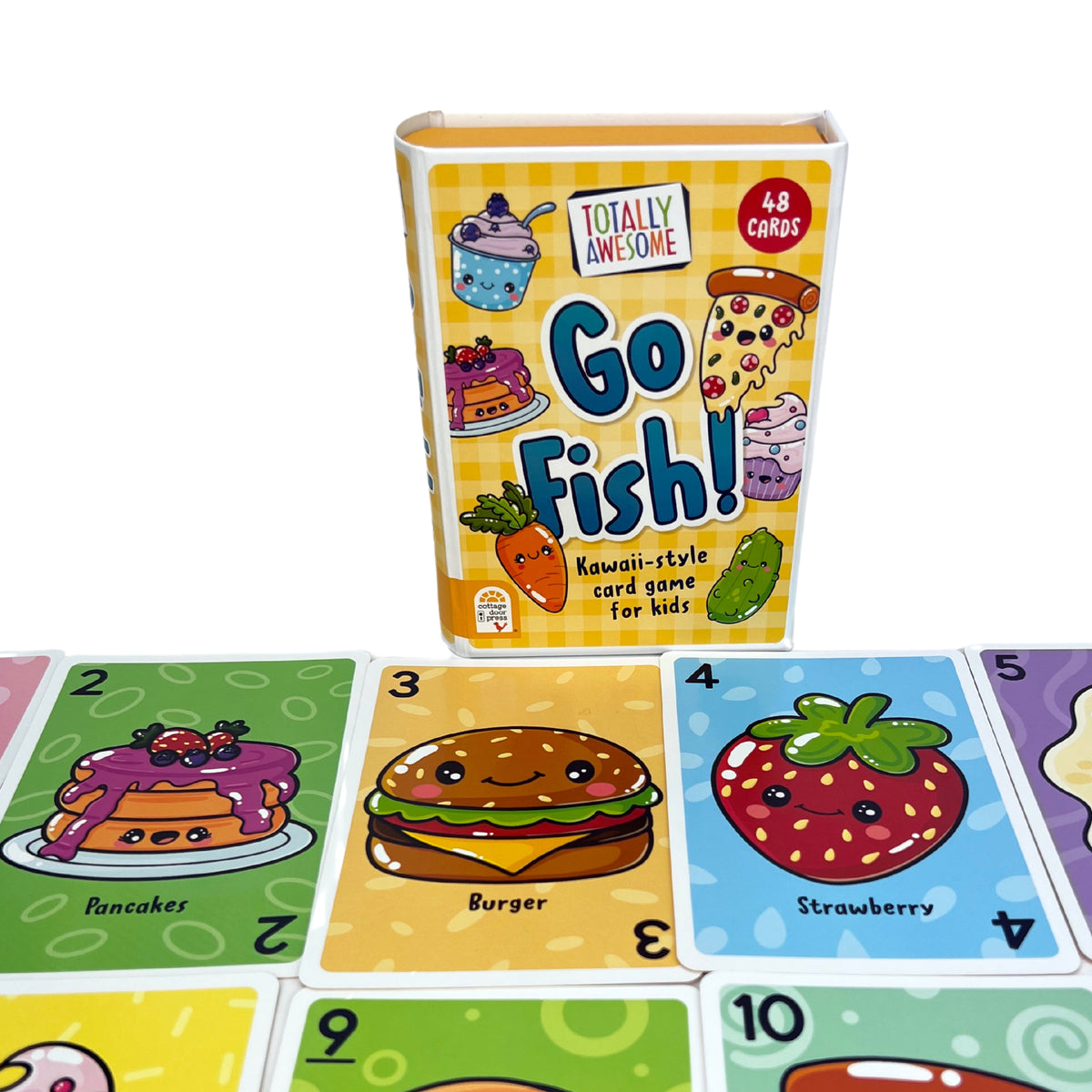 Totally Awesome Go Fish Kawaii Style Card Game for Kids