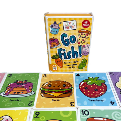 Totally Awesome Go Fish Kawaii Style Card Game for Kids