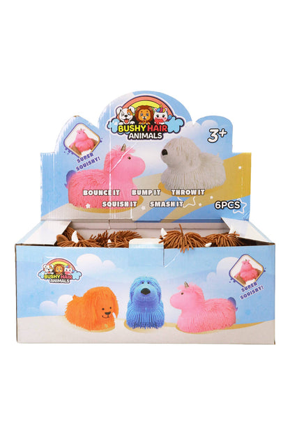 Jumbo Highland Cow Light-Up Spiky Puffer Squishy