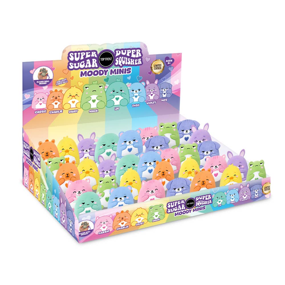Super Duper Sugar Squishers - Moody Mini Plush