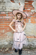 Glam Witch Dress with Hat size 5-6