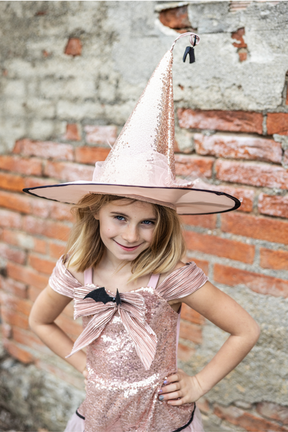 Glam Witch Dress with Hat size 5-6