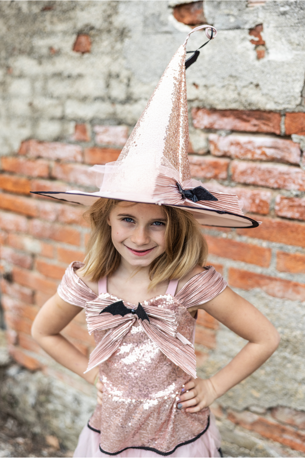 Glam Witch Dress with Hat size 5-6