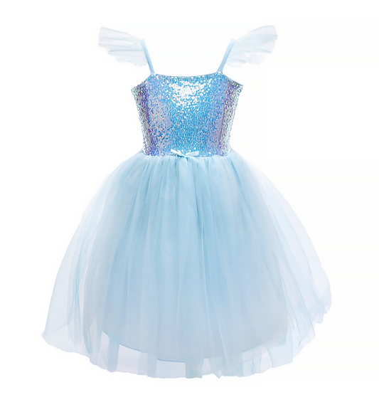 Sequin Blue Princess 5-6