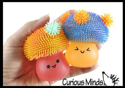 Mushroom Sugar Puffer Ball Squishy