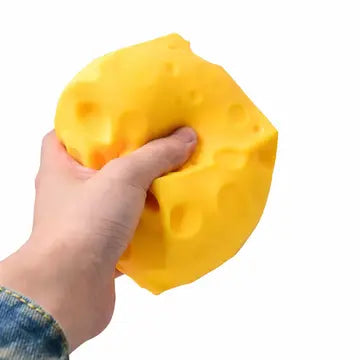 Large cheese squishy toy