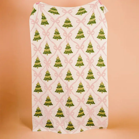 Twinkling Trees Blanket