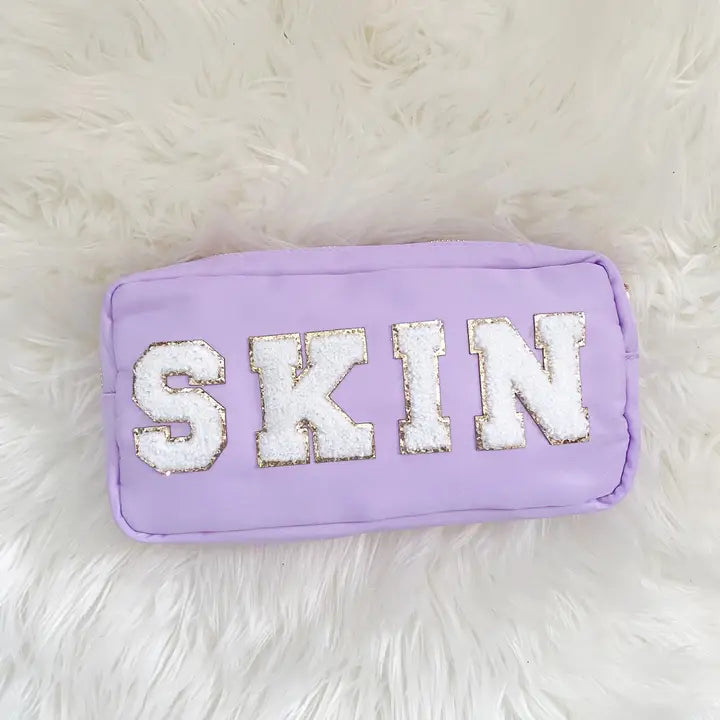 Zipper Pouch Med Purple