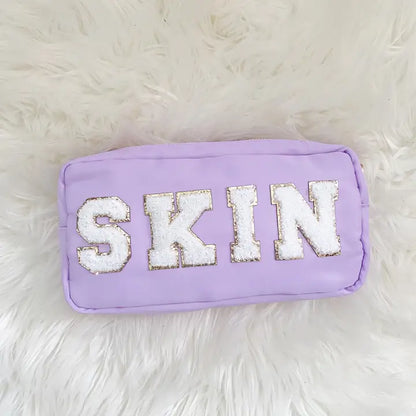 Zipper Pouch Med Purple