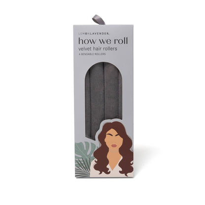 Lemon Lavender How We Roll Velvet Hair Rollers