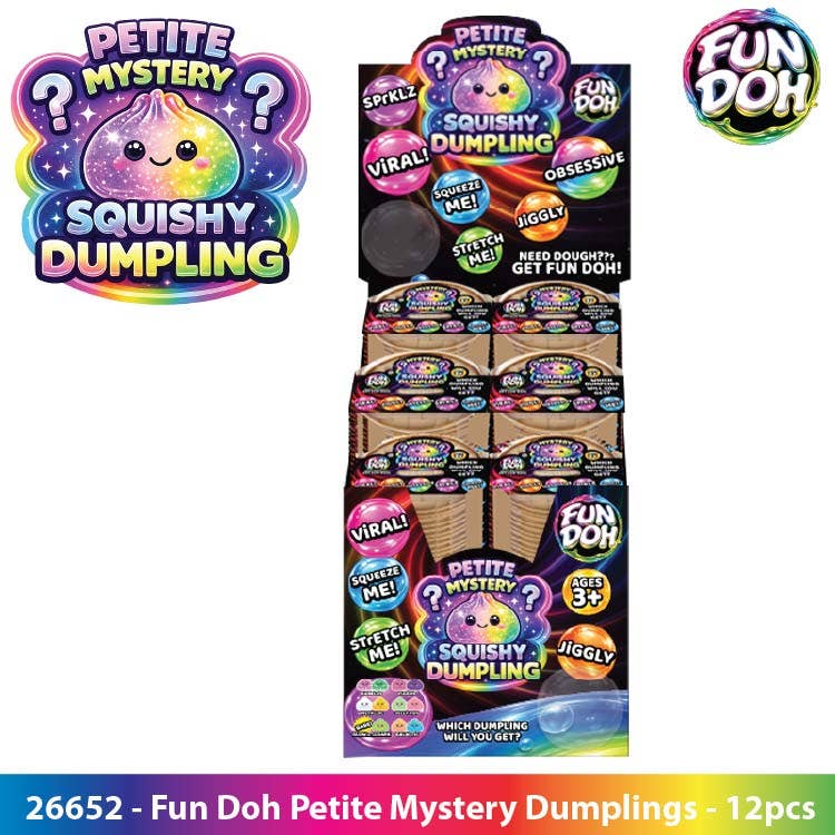 Fun Doh Squishy Mystery Mini  Dumpling Toy
