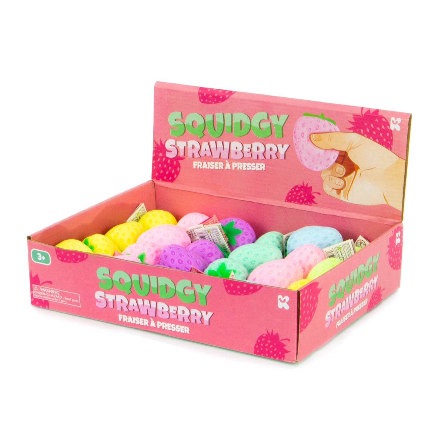 Keycraft Squidgy Strawberry Sensory Toy