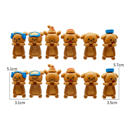 Dog Huggers: The Phone Hugging Animals Series 4 Collectable Figurine Blind Bag (1pc)