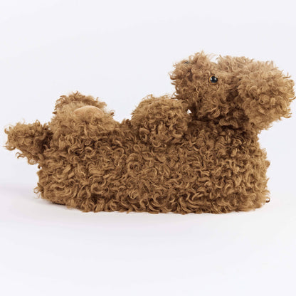 Coco the Doodle | Kid's Funny Animal Plush Non-Slip Slippers