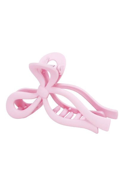 Wavy Ribbon Matte Warm Pastel Hair Claw