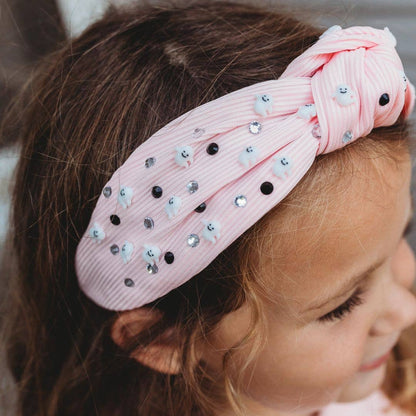 Spooky Halloween Gemstone Headband - Hair Accessories