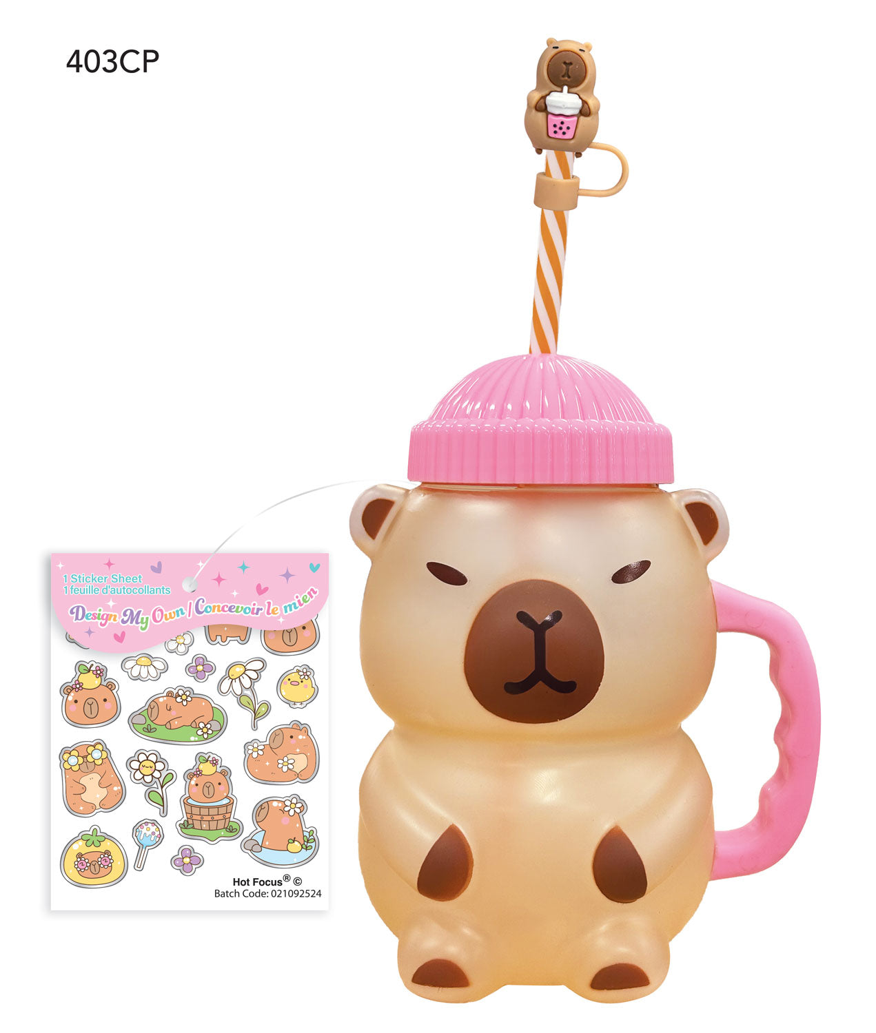 Capybara Mason Jar
