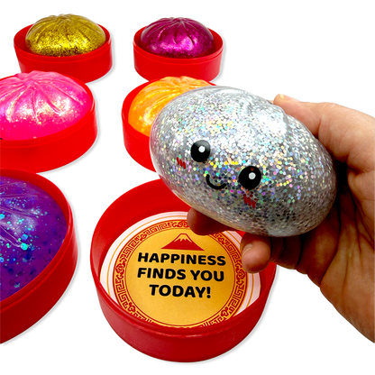 Fun Doh Mystery Fortune Cookie Squishy Dumpling - 12/Display