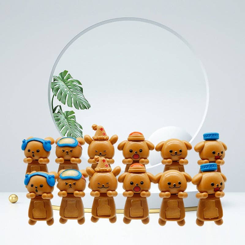 Dog Huggers: The Phone Hugging Animals Series 4 Collectable Figurine Blind Bag (1pc)