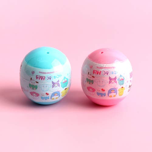 Sanrio Characters adorable round Figure blind Capsule