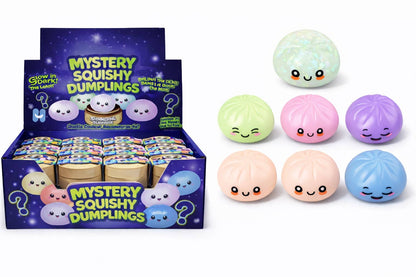 4" Mystery Squishy Dumpling - Glow in the Dark